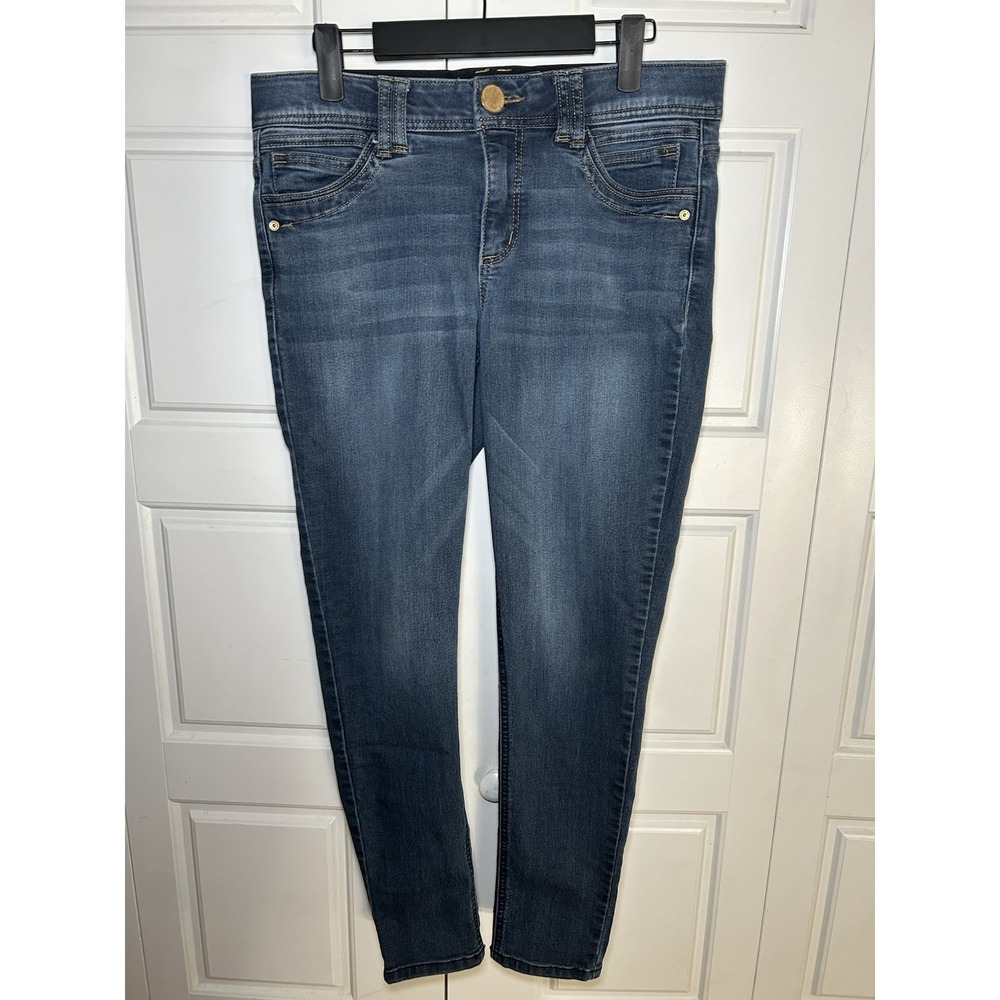 Democracy Ab Technology Skinny Jeans Womens 6 Medium Wash Stretch Off Duty Denim